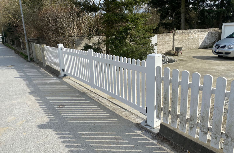 Drehflügeltoranlage automatisch